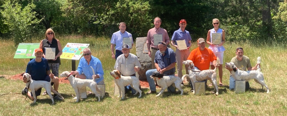 MI Field Trial Club meeting and awards photo