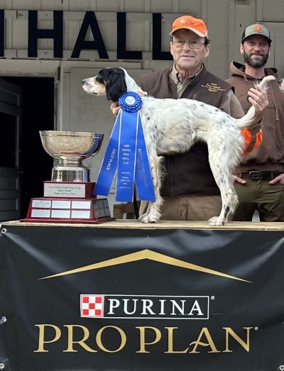 Michael Sigleton with Singletons Gracie MaeS25