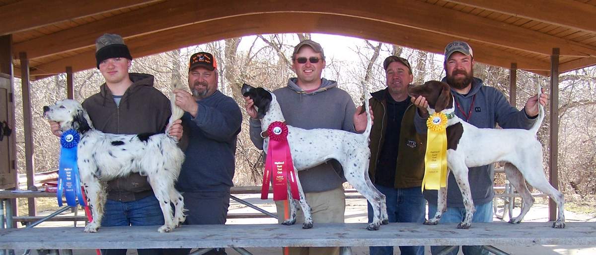 Open Walking Shooting Dog Winners