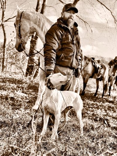 Quail Ch Scout Judd Carlton w Ch Erins Code of HonorF25